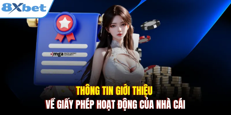 Thông tin giới thiệu về giấy phép hoạt động của nhà cái